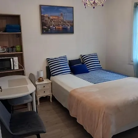Climatisees Confort,gare ,wifi, Parking, Avec Pt Dejeuner Compris Ubytování v soukromí Perpignan